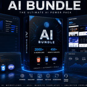 AI Workflows & Website Templates Mega Bundle
